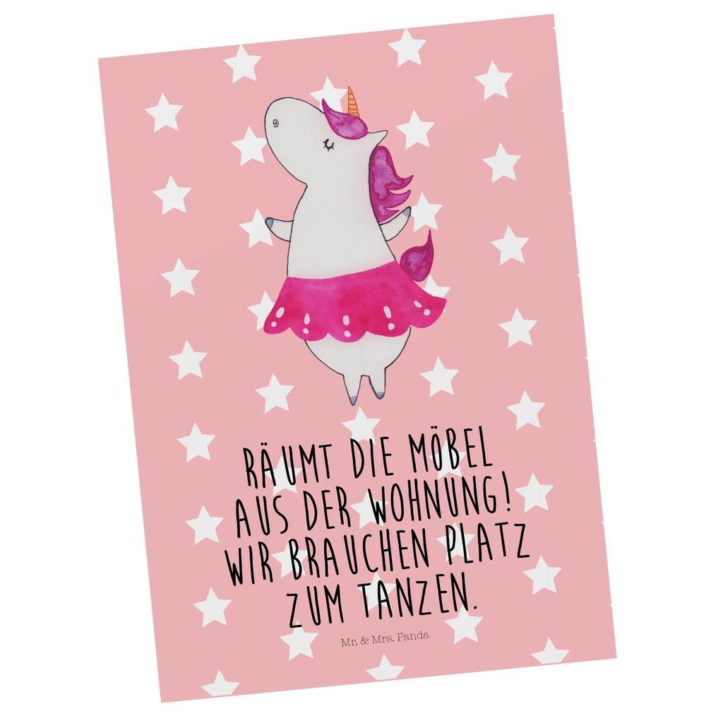 Postcard unicorn ballerina Geschenkkarte, Einladungskarte, Geburtstagskarte, Ansichtskarte, Karte, Postkarte, Grußkarte, Ansichtskarten, Einladung, Einladung Geburtstag, Dankeskarte, Einladungskarten Geburtstag, Einhorn, Einhörner, Einhorn Deko, Unicorn, Wohnung, Spaß, Tanzen, Party, Geburtstag, Ballerina, Tänzerin, Feiern, Lebensfreude, Lebenslust