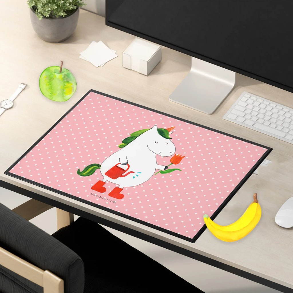 Schreibtischunterlage Einhorn Gärtner Büroartikel, Schreibwaren, Schreibtisch Unterlagen, Schreibunterlage, Schreibtischauflage, Bürobedarf, Schreibtischunterlage Groß, Einhorn, Einhörner, Einhorn Deko, Unicorn, Freundin, Luftballon, Garten, Lebenslust, Blume, Freude, Giesskanne, Gießkanne, Stiefel