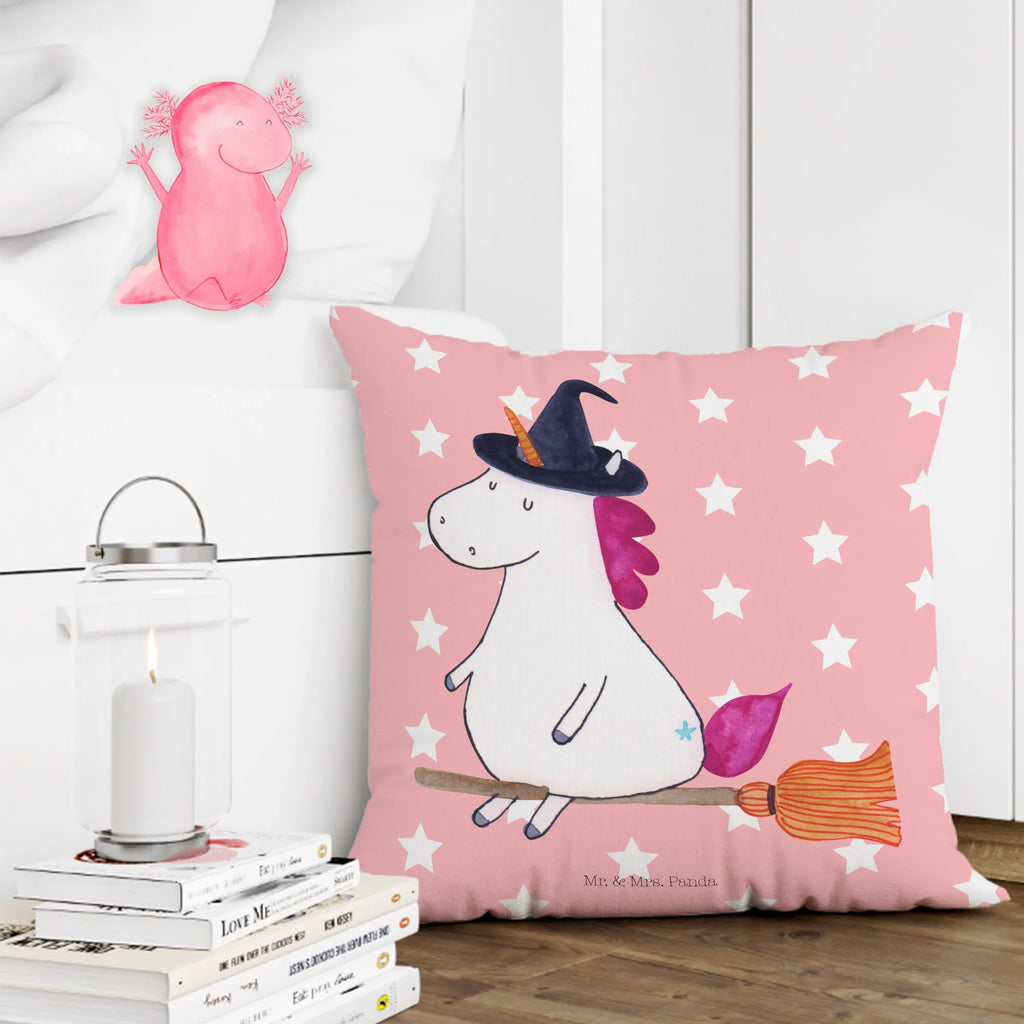 Cushion unicorn Witch 40x40, sofa, pillows, soft, pad, settee, 40 x 40, pillow case, couch, bedroom, fluffy, bed, cushion, Pillow, unicorn, unicorns, devil, wife gift, bitch, girlfriend present, bad girl, witch, mad, angel, Unicorn