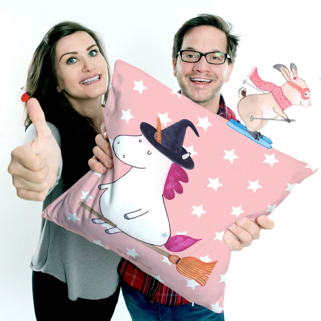 Cushion unicorn Witch 40x40, sofa, pillows, soft, pad, settee, 40 x 40, pillow case, couch, bedroom, fluffy, bed, cushion, Pillow, unicorn, unicorns, devil, wife gift, bitch, girlfriend present, bad girl, witch, mad, angel, Unicorn