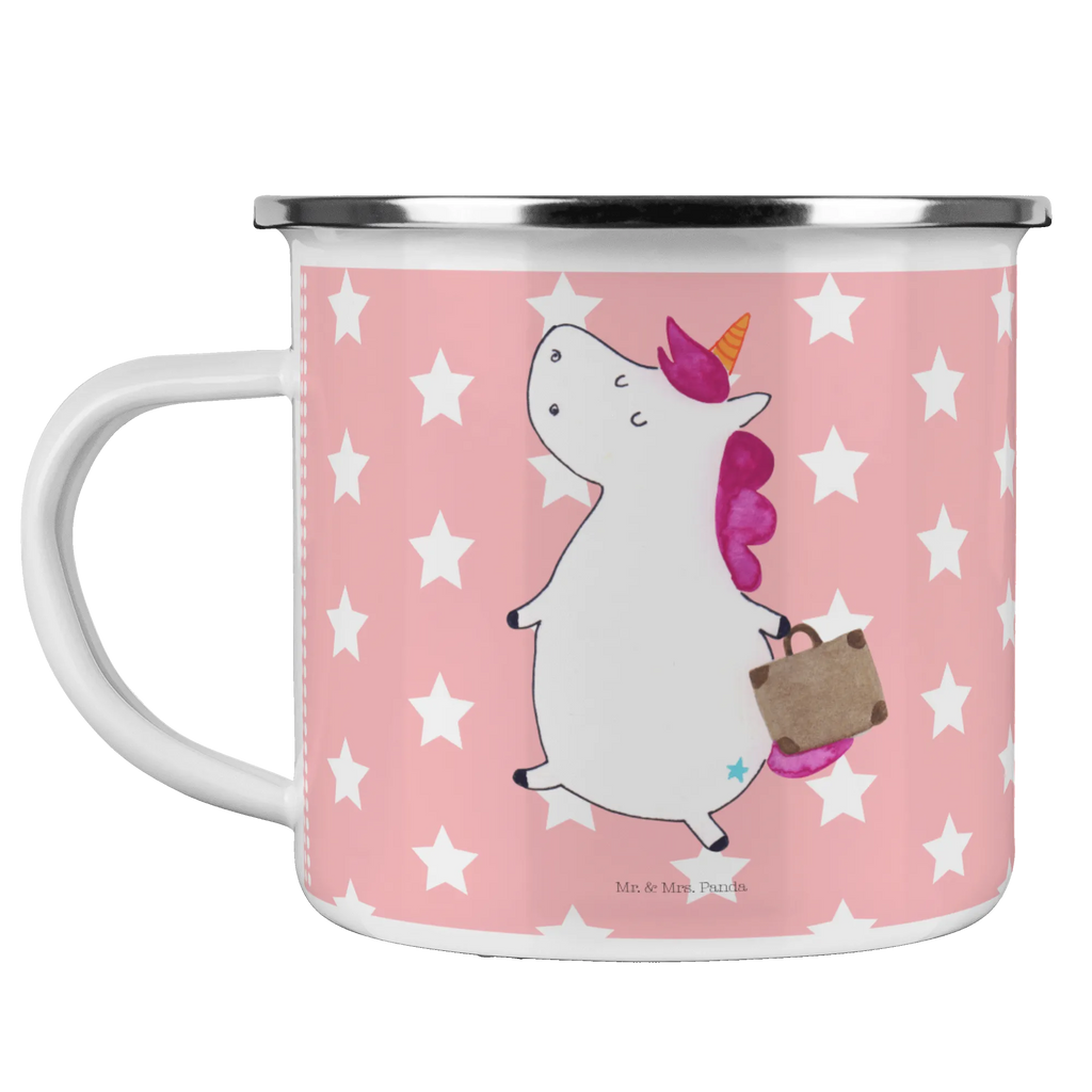 Kempingowy kubek emaliowany Jednorożec walizka Jednorożec, jednorożce, dekoracje jednorożca, jednorożec