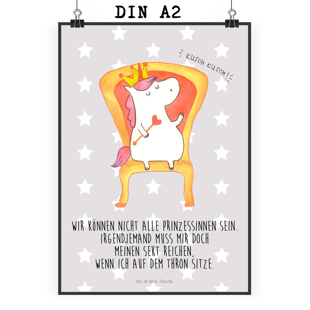 Plakat Jednorożec król grafikposter, Wandbild, Deko Bild, Poster, Plakat, Bild für Wand, wandkunst, drucke, Wandposter, Designposter, kunstdruck poster, kunst für die wand, Bild, wanddruck, kunstposter, Wanddekoration, wanddeko, Mr. & Mrs. Panda Poster, Wanddeko Bild, Wandschmuck, Kunstdruck, Posterdruck, Einhorn Deko, Einhörner, Einhorn, Unicorn, Krone, Herrscher, Prinzessin, Bundeskanzler, Präsident, Kaiser, König