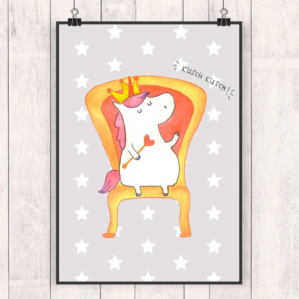 Plakat Jednorożec król grafikposter, Wandbild, Deko Bild, Poster, Plakat, Bild für Wand, wandkunst, drucke, Wandposter, Designposter, kunstdruck poster, kunst für die wand, Bild, wanddruck, kunstposter, Wanddekoration, wanddeko, Mr. & Mrs. Panda Poster, Wanddeko Bild, Wandschmuck, Kunstdruck, Posterdruck, Einhorn Deko, Einhörner, Einhorn, Unicorn, Krone, Herrscher, Prinzessin, Bundeskanzler, Präsident, Kaiser, König