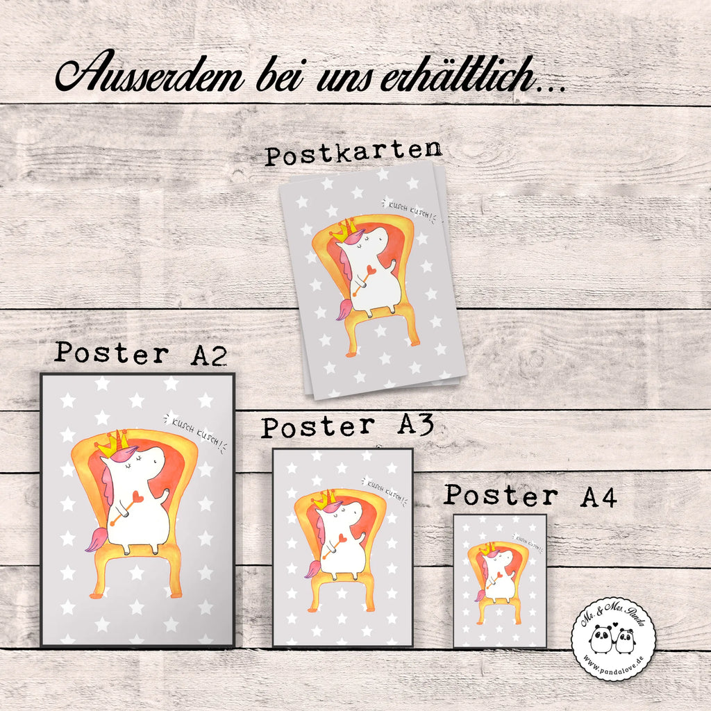 Plakat Jednorożec król grafikposter, Wandbild, Deko Bild, Poster, Plakat, Bild für Wand, wandkunst, drucke, Wandposter, Designposter, kunstdruck poster, kunst für die wand, Bild, wanddruck, kunstposter, Wanddekoration, wanddeko, Mr. & Mrs. Panda Poster, Wanddeko Bild, Wandschmuck, Kunstdruck, Posterdruck, Einhorn Deko, Einhörner, Einhorn, Unicorn, Krone, Herrscher, Prinzessin, Bundeskanzler, Präsident, Kaiser, König