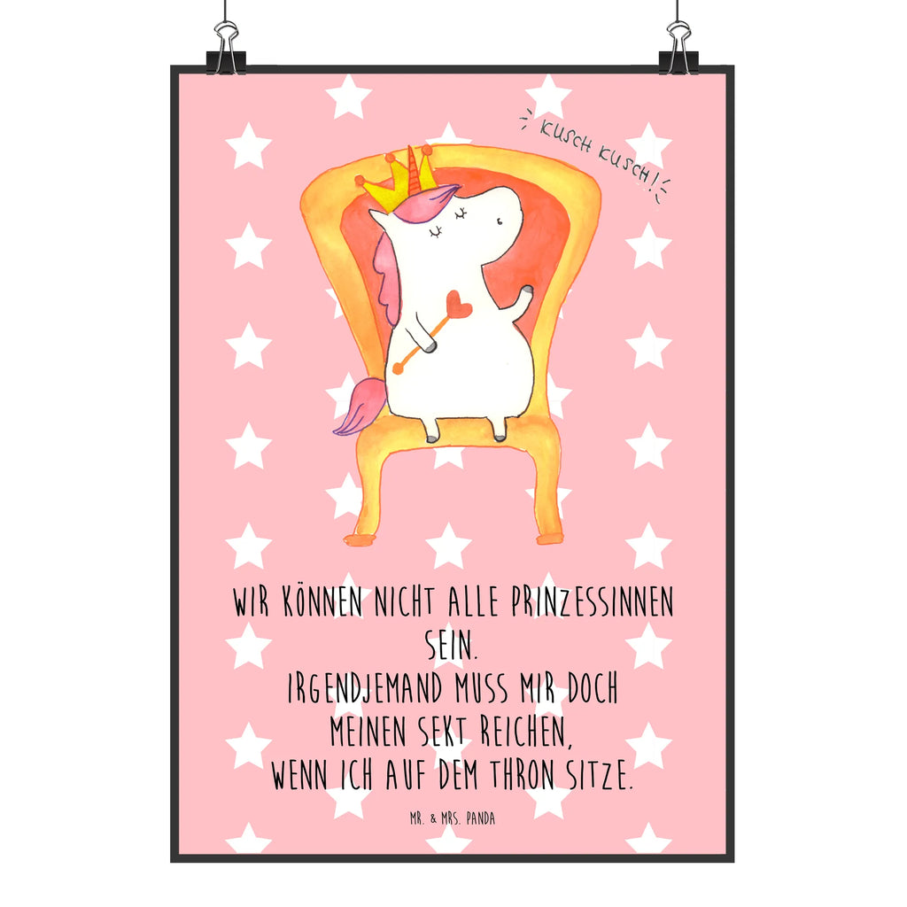Plakat Jednorożec król grafikposter, Wandbild, Deko Bild, Poster, Plakat, Bild für Wand, wandkunst, drucke, Wandposter, Designposter, kunstdruck poster, kunst für die wand, Bild, wanddruck, kunstposter, Wanddekoration, wanddeko, Mr. & Mrs. Panda Poster, Wanddeko Bild, Wandschmuck, Kunstdruck, Posterdruck, Einhorn Deko, Einhörner, Einhorn, Unicorn, Krone, Herrscher, Prinzessin, Bundeskanzler, Präsident, Kaiser, König