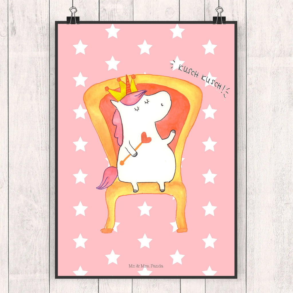 Plakat Jednorożec król grafikposter, Wandbild, Deko Bild, Poster, Plakat, Bild für Wand, wandkunst, drucke, Wandposter, Designposter, kunstdruck poster, kunst für die wand, Bild, wanddruck, kunstposter, Wanddekoration, wanddeko, Mr. & Mrs. Panda Poster, Wanddeko Bild, Wandschmuck, Kunstdruck, Posterdruck, Einhorn Deko, Einhörner, Einhorn, Unicorn, Krone, Herrscher, Prinzessin, Bundeskanzler, Präsident, Kaiser, König