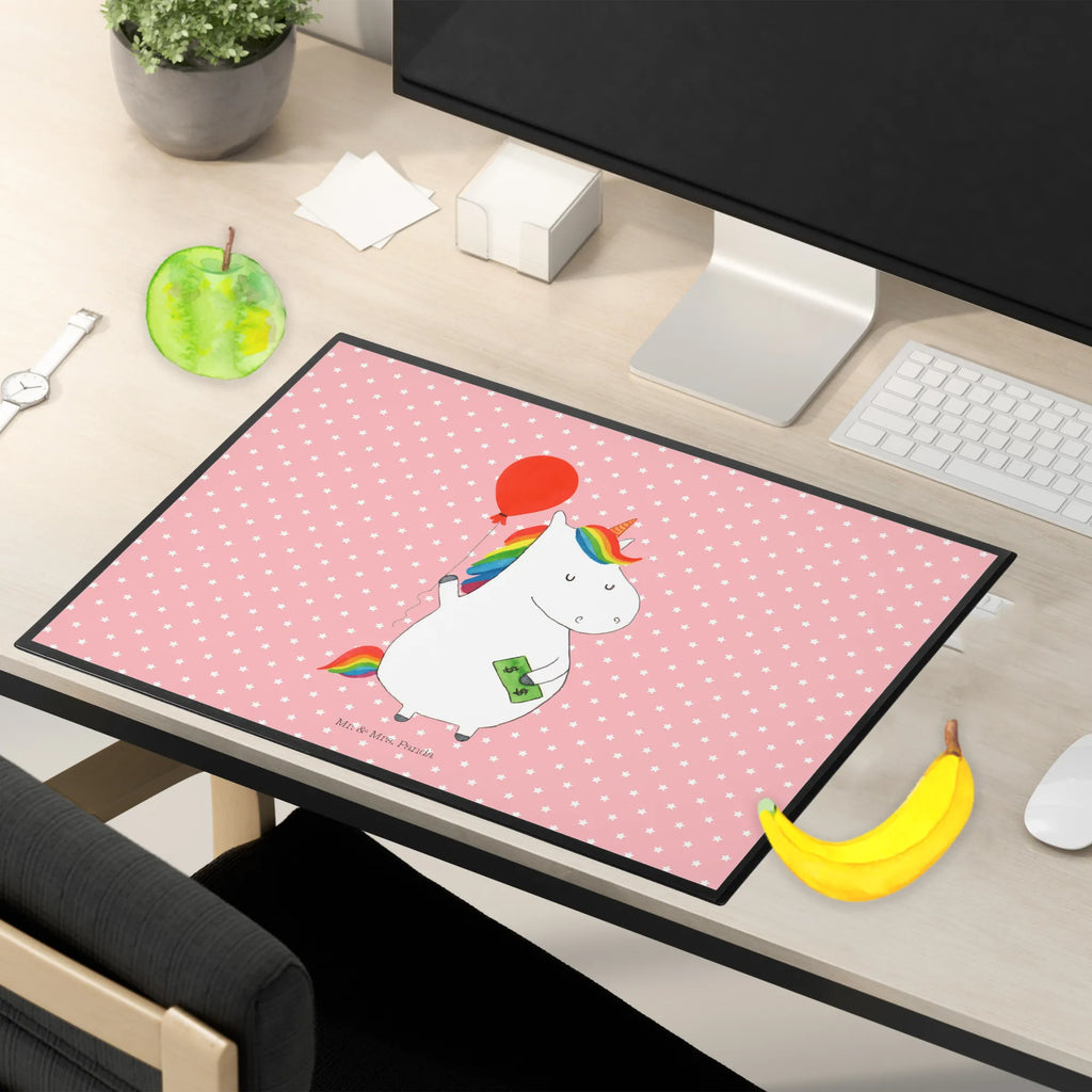 Schreibtischunterlage Einhorn Luftballon Schreibtisch Unterlagen, Schreibtischauflage, Bürobedarf, Büroartikel, Schreibwaren, Schreibtischunterlage Groß, Schreibunterlage, Einhorn, Einhörner, Einhorn Deko, Unicorn, Lebenslust, Geschenk, Luftballon, Geld, Freude, Freundin