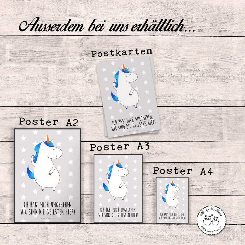 Poster unicorn Man Bild, Raumdekoration, Kunstdruck, Handgemaltes Poster, Küchenposter, Designposter, Wandposter, Mr. & Mrs. Panda Poster, Poster, Posterdruck, Wanddeko Bild, Wanddeko, Wanddekoration, Kinderposter, Einhorn, Einhörner, Einhorn Deko, Unicorn, hübsch, Freundin, cool, Party, bester Freund, BFF, beste, Familie, Mann