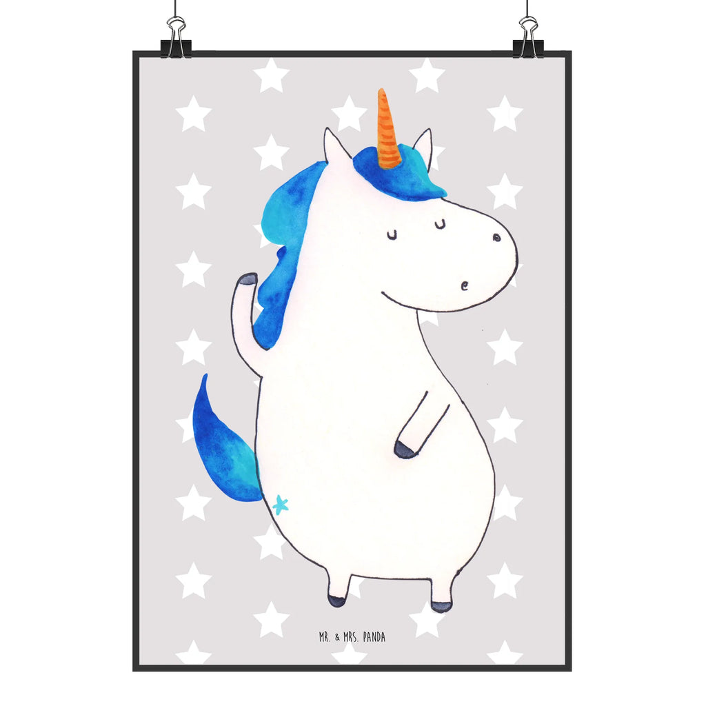 Poster unicorn Man Bild, Raumdekoration, Kunstdruck, Handgemaltes Poster, Küchenposter, Designposter, Wandposter, Mr. & Mrs. Panda Poster, Poster, Posterdruck, Wanddeko Bild, Wanddeko, Wanddekoration, Kinderposter, Einhorn, Einhörner, Einhorn Deko, Unicorn, hübsch, Freundin, cool, Party, bester Freund, BFF, beste, Familie, Mann