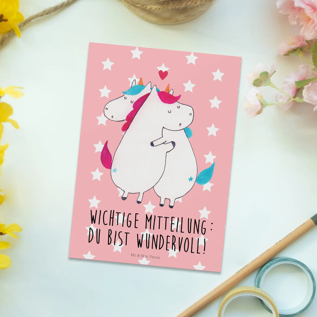 Postcard unicorn communication kunstkarte, Fotokarte, Grußkarte, spruchkarte, Kunstkarten, Ansichtskarten, Ansichtskarte, Designkarte, Motivkarte, Postkarten, bildkarte, Postkarte, einzelkarte, Einhörner, Unicorn, Einhorn Deko, Einhorn, Valentine, Spruch, Partner, Lustig, Witzig, Valentinstag, Liebe, Ehe, Geschenk