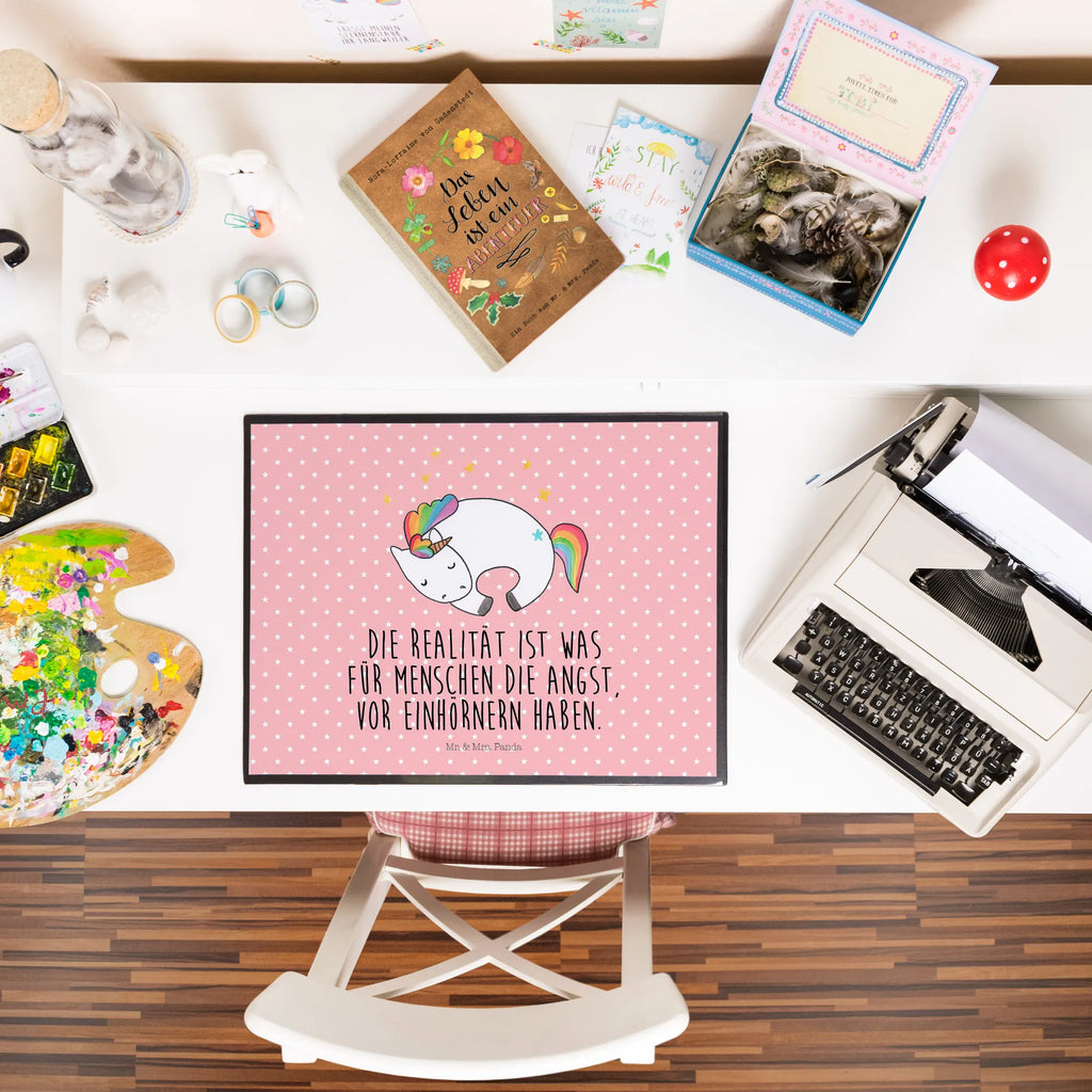 Schreibtischunterlage Einhorn Nacht Bürobedarf, Schreibunterlage, Büroartikel, Schreibtisch Unterlagen, Schreibtischunterlage Groß, Schreibwaren, Schreibtischauflage, Einhorn, Einhörner, Einhorn Deko, Unicorn, Träume, Realität, unicorn, Freundin, Menschen, Ruhe, Geschenk, Traum