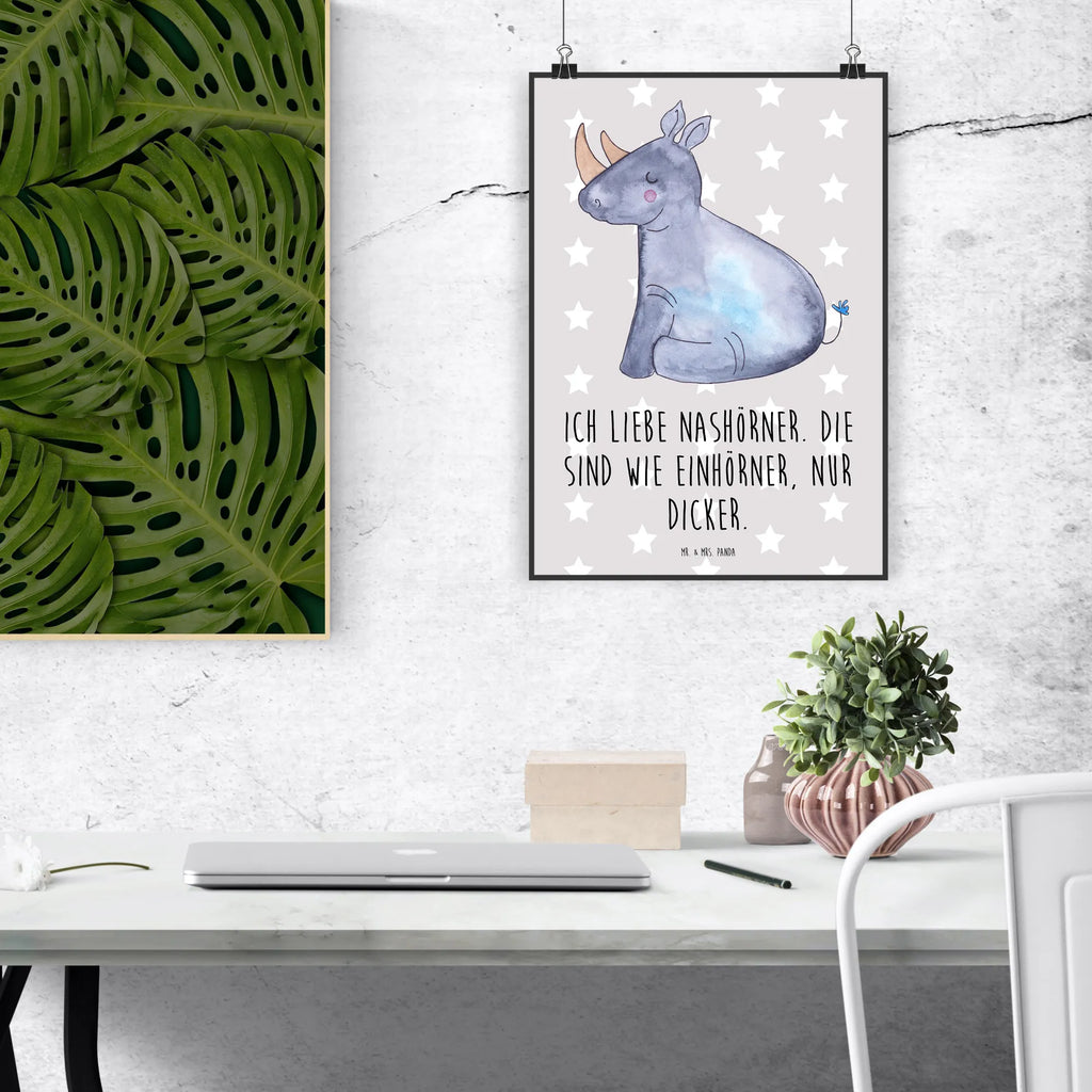 Poster unicorn rhino kunstposter, Wandposter, wandkunst, wanddeko, Poster, Kunstdruck, Plakat, Posterdruck, kunstdruck poster, Bild, kunst für die wand, Wanddeko Bild, Deko Bild, Wanddekoration, Wandschmuck, Designposter, Bild für Wand, drucke, Wandbild, Mr. & Mrs. Panda Poster, wanddruck, grafikposter, Einhorn Deko, Einhörner, Einhorn, Unicorn, Einhornpower, Glitzer, Lustig, Erwachsenwerden, Witzig, Nashörner, Zoo, Nashorn, Regenbogen