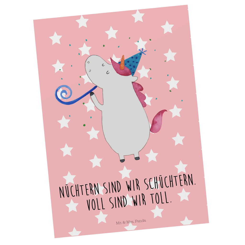 Postcard unicorn party Karte, Postkarte, Geburtstagskarte, Einladungskarten Geburtstag, Einladungskarte, Geschenkkarte, Grußkarte, Dankeskarte, Ansichtskarten, Ansichtskarte, Einladung Geburtstag, Einladung, Einhorn, Einhörner, Einhorn Deko, Unicorn, Feier, Glitzer, Geburtstag, Disco, Club, Party, Alkohol, Konfetti, Fest