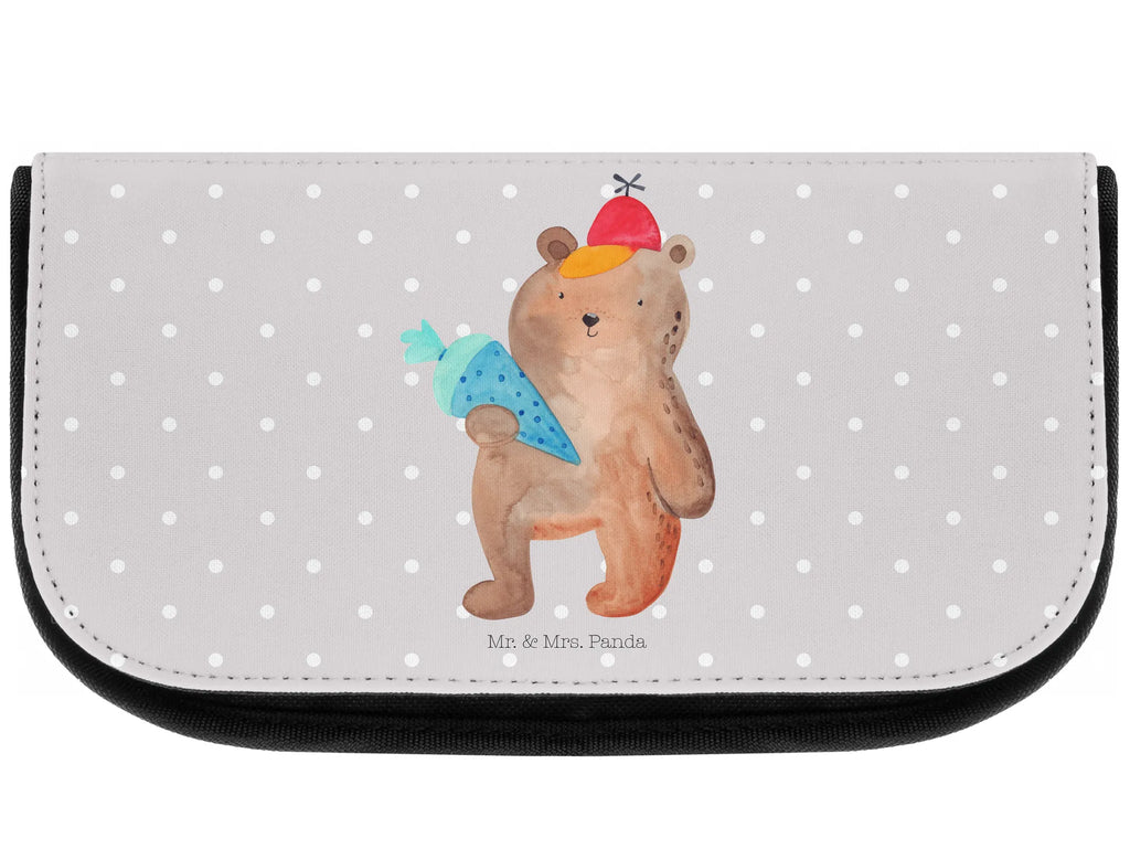 Kosmetyczka Niedźwiedź Torebka szkolna kulturtäschchen, bad tasche, toilettenbeutel, Waschtasche, Make-Up Bag, Schminkbeutel, Kosmetiktasche, zubehörtasche, Reisenecessaires, Schminktasche, kosmetik beutel, kleines Täschchen, beauty case, Beautybag, Kulturbeutel, Waschbeutel, Necessaire, Schminktäschchen, Organizer Tasche, reiseschminktasche, Kulturtasche, reise kosmetiktasche, beauty tasche, kosmetiktäschchen, Beauty Bag, hygiene tasche, utensilientasche, Toilettentasche, Teddy, Teddybär, Bär, Erster Schultag Geschenk, Schulanfang, Bär Motiv, Schultüte, Schulbeginn, Einschulung Geschenk, Schule Geschenk, Grundschule