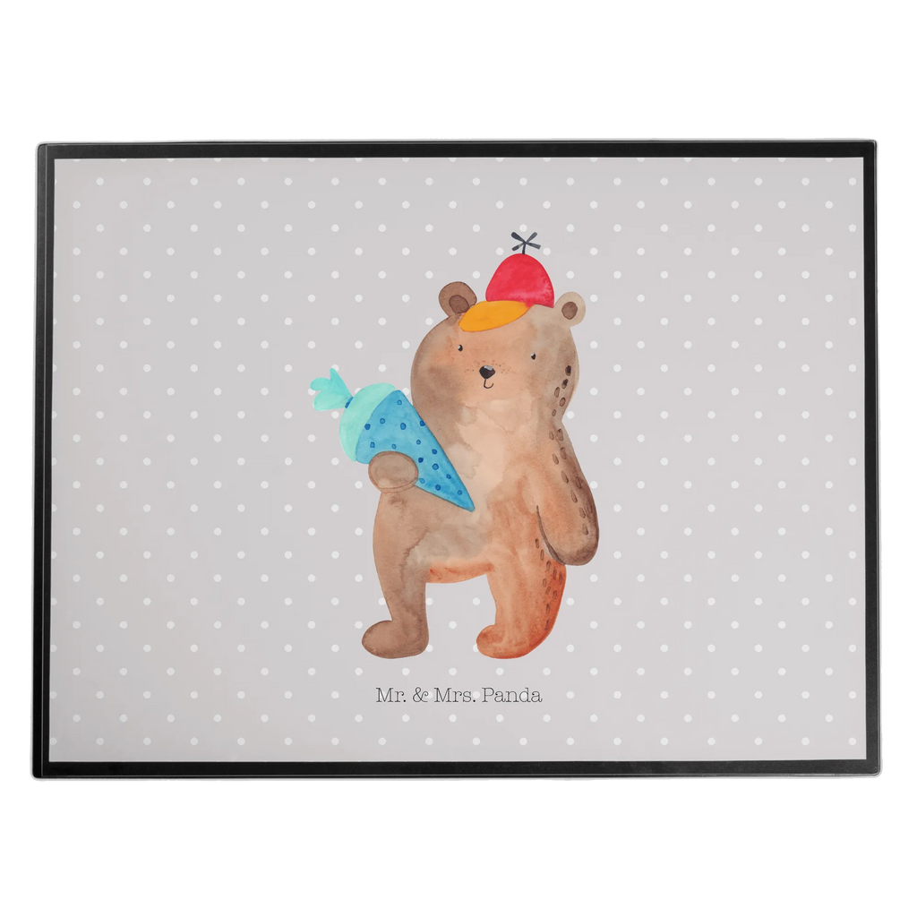 Desk pad bear School cone Schreibtisch Unterlagen, Büroartikel, Schreibtischauflage, Schreibunterlage, Bürobedarf, Schreibwaren, Schreibtischunterlage Groß, Bär, Teddy, Teddybär, Erster Schultag Geschenk, Schule Geschenk, Grundschule, Schultüte, Bär Motiv, Einschulung Geschenk, Schulanfang, Schulbeginn