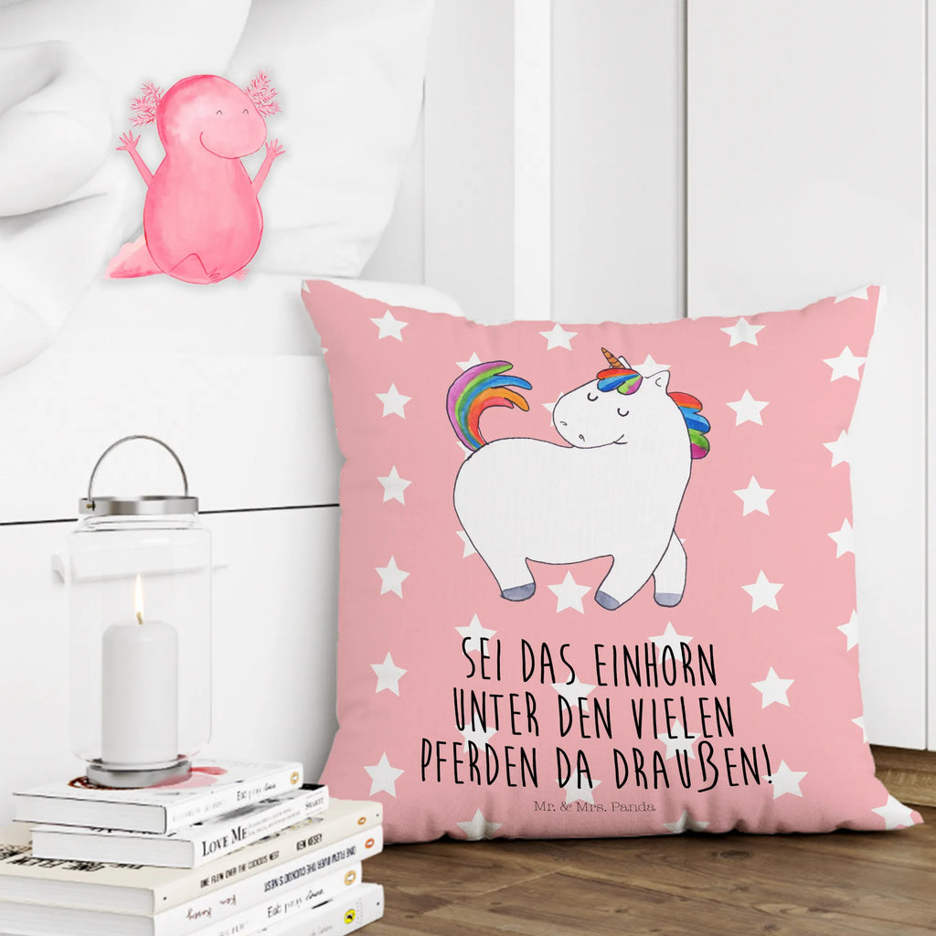 Cushion unicorn Swagger settee, pad, Pillow, sofa, pillow case, 40 x 40, bed, 40x40, pillows, couch, bedroom, fluffy, cushion, soft, unicorn, unicorns, Unicorn, proud, riding, riding gift, equestrian, horse, girlfriend, different, riding present