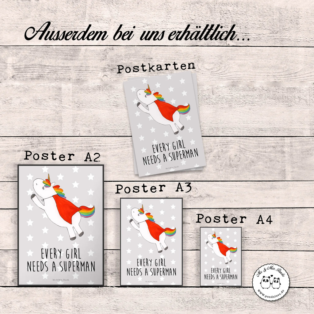 Plakat Jednorożec Super Plakat, Poster, drucke, grafikposter, Posterdruck, Bild für Wand, wanddeko, Deko Bild, kunstdruck poster, Wanddeko Bild, kunst für die wand, wanddruck, wandkunst, Wandposter, Wandschmuck, Bild, Wanddekoration, Mr. & Mrs. Panda Poster, Designposter, kunstposter, Kunstdruck, Wandbild, Einhorn Deko, Einhörner, Einhorn, Unicorn, Geschenk, Traummann, Mädchen, Girl, Freundin, Superheld, Held