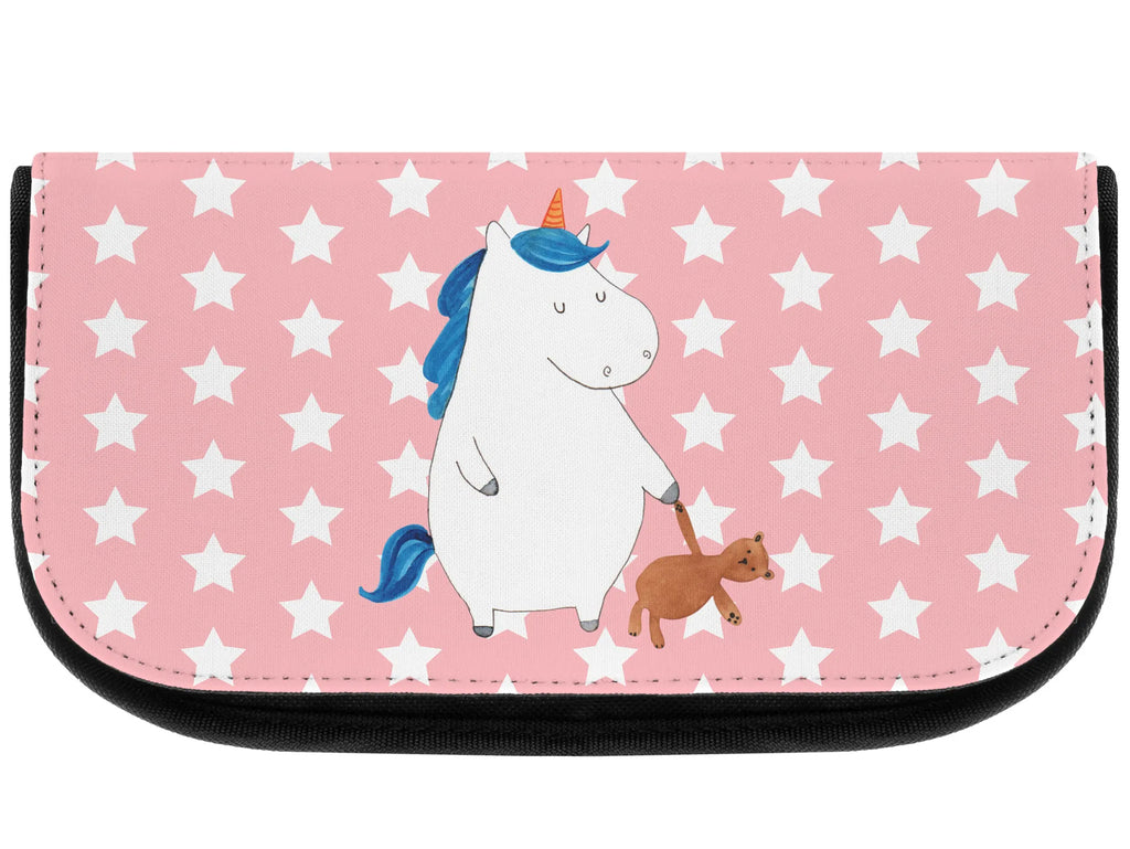 Cosmetics bag unicorn teddy Wallet, Cosmetics, Toilet bag, Sludge bag, Cosmetic bag, Make-up bag, Mudflap case, Bag, unicorn, unicorns, single life, sleep, sweet, single, girlfriend, bed, Unicorn, good night, child present, dreaming, child gift