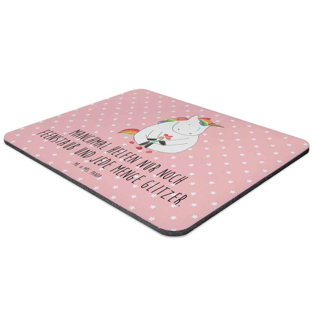 Mouse mat unicorn Sad Büroausstattung, Computer zubehör, Arbeitszimmer, Designer Mauspad, PC Zubehör, Mauspad Büro, Mousepad, Mauspad, Einzigartiges Mauspad, Mausunterlage, Einhorn, Einhörner, Einhorn Deko, Unicorn, Trösten. Freundschaft, Trauer, Glitzer, Blume, Freunde, Liebe, Grußkarte