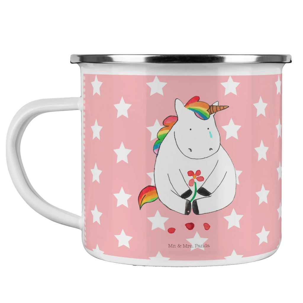 Camping Emaille Tasse Einhorn Traurig Emailletasse, wandertasse, Becher, Teetasse, blechbecher, Reisebecher, Emaille Becher, Teebecher, wanderbecher, Campingtasse, Blechtasse, Tasse, Emaille Tasse, Pott, Kaffeetasse, emaillebecher, Trinkbecher, Metalltasse, Kaffeebecher, becher emaille, Campingbecher, reisetasse, metallbecher, Tasse Emaille, Unicorn, Einhorn, Einhörner, Einhorn Deko, Grußkarte, Trauer, Blume, Freunde, Glitzer, Liebe, Trösten. Freundschaft
