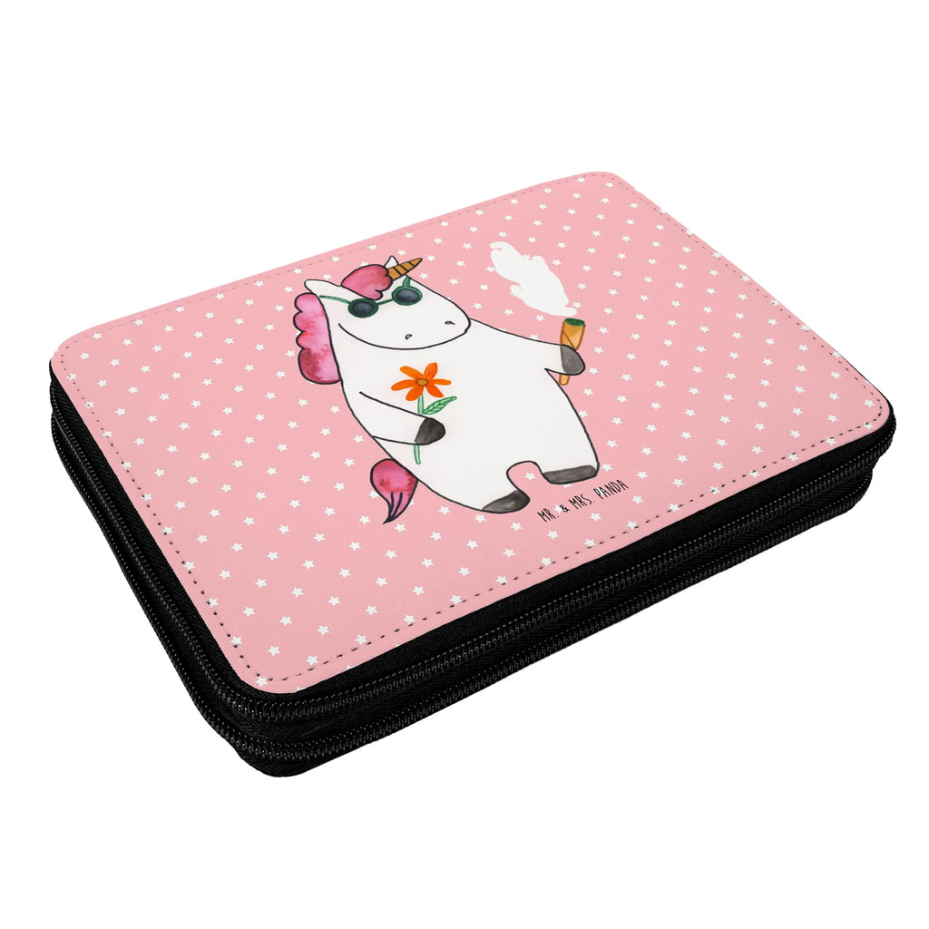 Federmappe Einhorn Woodstock Bestückte Federmappe, Federmappe, Kind, Stiftetasche, Schule, Geschenk, Federmäppchen bedruckt, Federmappe Einschulung, Grundschule, Stifte Etui, Büro Stifte Etui, Motiv, Stifterolle, Kinder Federmappe, Schüler, Federmäppchen, Schülerin, Einschulung, Einhorn, Einhörner, Einhorn Deko, Unicorn, Kiffen, Woodstock, witzig, Spaß. lustig, Zigarette, Party, Alkohol, Joint