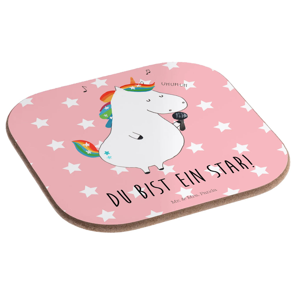 Square coaster unicorn Singer glass coasters, gifts, Coasters, party, gift, breakfast, presents, unicorn, unicorns, Singer present, Birthday, confetti, disco, Singer gift, Unicorn, unicorn saying, birthday, glitter, celebration