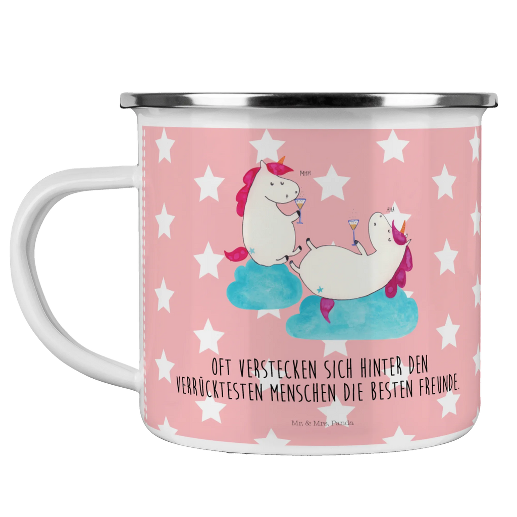 Enamel camping mug unicorn sparkling wine wandertasse, becher emaille, Trinkbecher, Emaille Becher, Metalltasse, Teetasse, Emaille Tasse, blechbecher, wanderbecher, Teebecher, Emailletasse, Blechtasse, Kaffeebecher, Tasse Emaille, Campingtasse, Becher, Campingbecher, emaillebecher, Pott, metallbecher, Kaffeetasse, Tasse, Reisebecher, reisetasse, Unicorn, Einhorn, Einhörner, Einhorn Deko, Sekt, BFF, Party, Spaß, Freundin, Anstoßen, Beste, Freundinnen, Korken, Mädelsabend