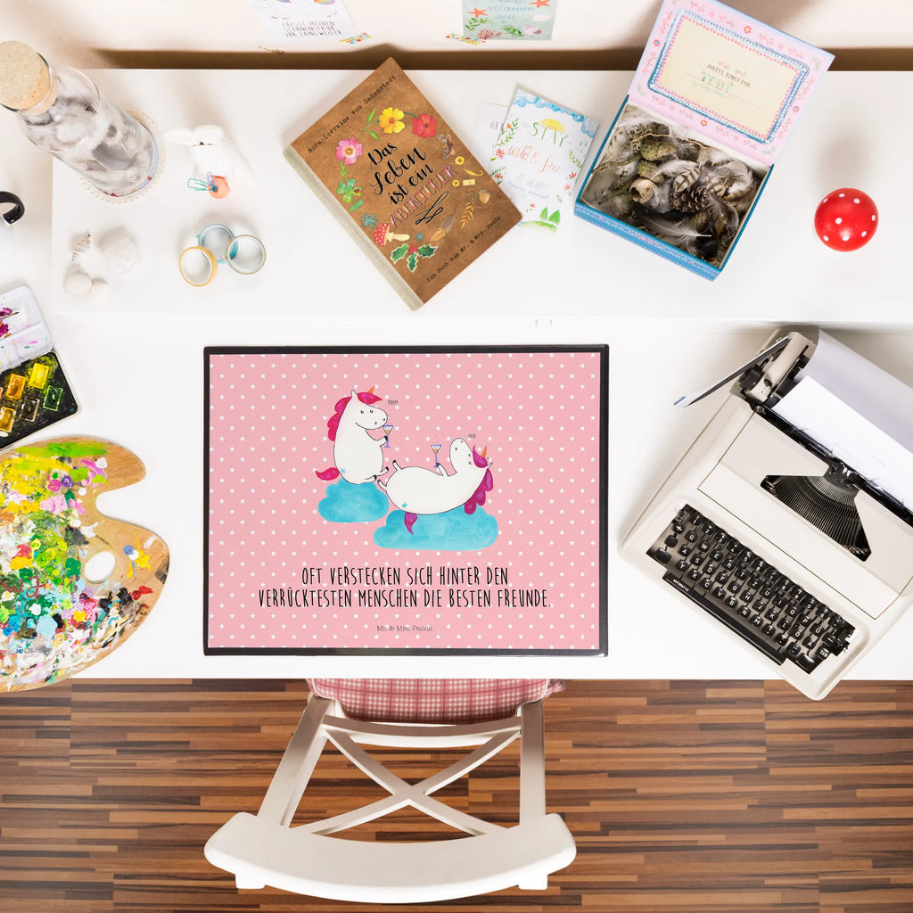 Schreibtischunterlage Einhörner Sekt Schreibtischunterlage Groß, Schreibwaren, Büroartikel, Bürobedarf, Schreibtischauflage, Schreibunterlage, Schreibtisch Unterlagen, Einhorn, Einhörner, Einhorn Deko, Unicorn, Sekt, Korken, Freundinnen, Anstoßen, Beste, Mädelsabend, Spaß, BFF, Freundin, Party