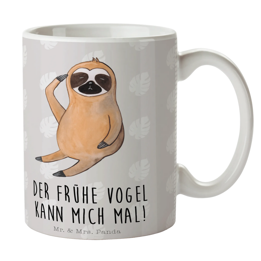 Mug sloth Bird Bürotasse, Tasse mit Zitaten, Kaffeetasse, Tasse, Tasse mit Motiven, Teetasse, Porzellantasse, Keramiktasse, Geschenktasse, Faultier, Faultier Geschenk, Faultier Deko, Vogel, Faultiere, Lieblingstier, früher Vogel, Faultierwelt, Morgenmuffel, faul, der frühe Vogel, Spinner, Frühaufsteher