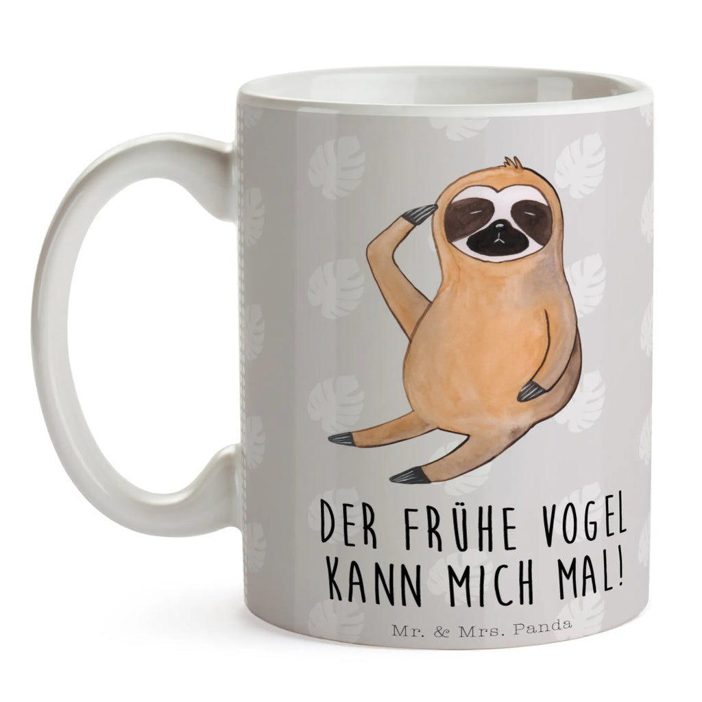 Mug sloth Bird Bürotasse, Tasse mit Zitaten, Kaffeetasse, Tasse, Tasse mit Motiven, Teetasse, Porzellantasse, Keramiktasse, Geschenktasse, Faultier, Faultier Geschenk, Faultier Deko, Vogel, Faultiere, Lieblingstier, früher Vogel, Faultierwelt, Morgenmuffel, faul, der frühe Vogel, Spinner, Frühaufsteher