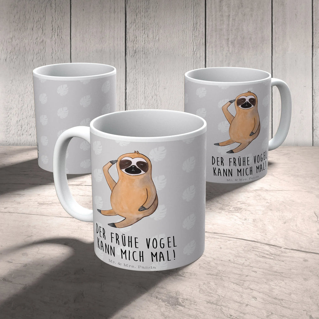 Mug sloth Bird Bürotasse, Tasse mit Zitaten, Kaffeetasse, Tasse, Tasse mit Motiven, Teetasse, Porzellantasse, Keramiktasse, Geschenktasse, Faultier, Faultier Geschenk, Faultier Deko, Vogel, Faultiere, Lieblingstier, früher Vogel, Faultierwelt, Morgenmuffel, faul, der frühe Vogel, Spinner, Frühaufsteher