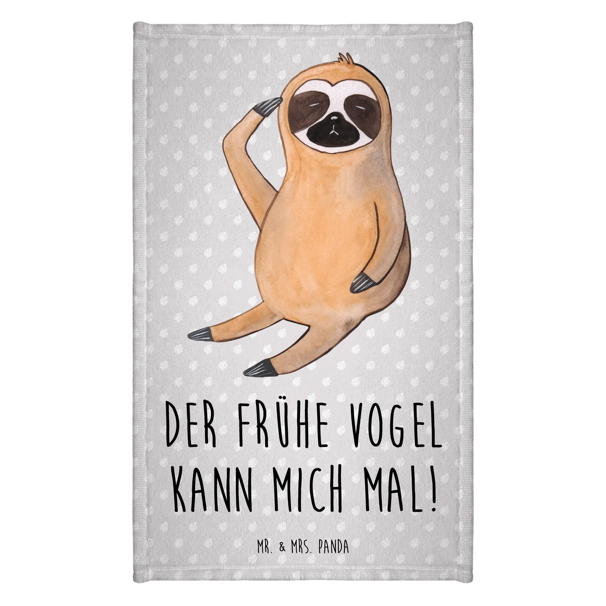 Guest towel sloth Bird