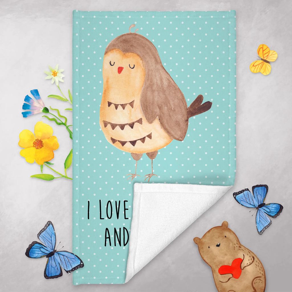 Hand towel Owl Satisfied towels, Towel, children, bath towel, big, bathroom, baby, owl, forest animal, bird, nocturnal, gift ideas, birthday present, illustrated, funny, romantic gift, owl decor, Love saying, Owl saying, Pun funny, Owl deco, Wedding anniversary gift, Romantic, Owl, Saying beautiful