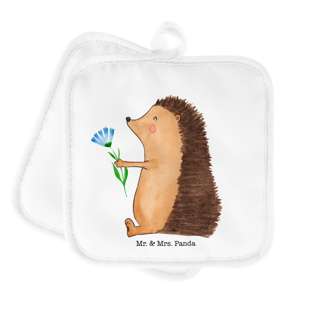 2er Set Topflappen  Igel mit Blume Topfuntersetzer, Topflappen 2er Set, Topflappen lustig, Topflappenset, Topflappen mit Spruch, Ofenhandschuhe, Topfhandschuh, Ofenhandschuh, Topflappen, Topfhandschuhe, Topflappen Set, Schöne Topflappen, Tiermotive, Gute Laune, lustige Sprüche, Tiere, krank, Krankenhaus, Genesungswünsche, Igel, Krankheit, Gute Besserung, Besuch