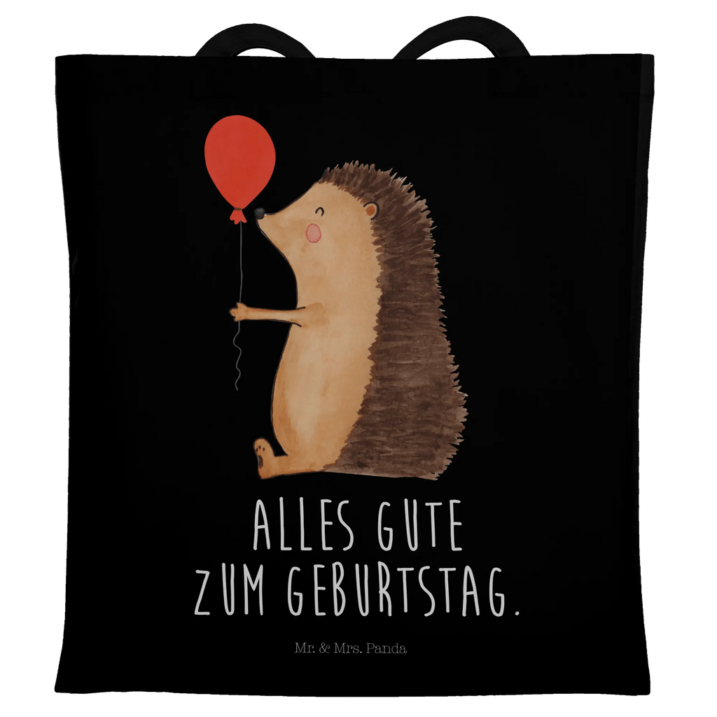 Tragetasche Igel Luftballon Jutetasche, Einkaufstasche, Stoffbeutel, Schultertasche, Laptoptasche, Beuteltasche, Tasche, Umhängetasche, Badetasche, Shopper, Stofftasche, Jutebeutel, Einkaufstüte, Tragetasche, Strandtasche, Beutel, Tiermotive, Gute Laune, lustige Sprüche, Tiere, Geburtstagskind, Geburtstag, Happy Birthday, Herzlichen Glückwunsch, Ballon, Glückwunsch, Igel