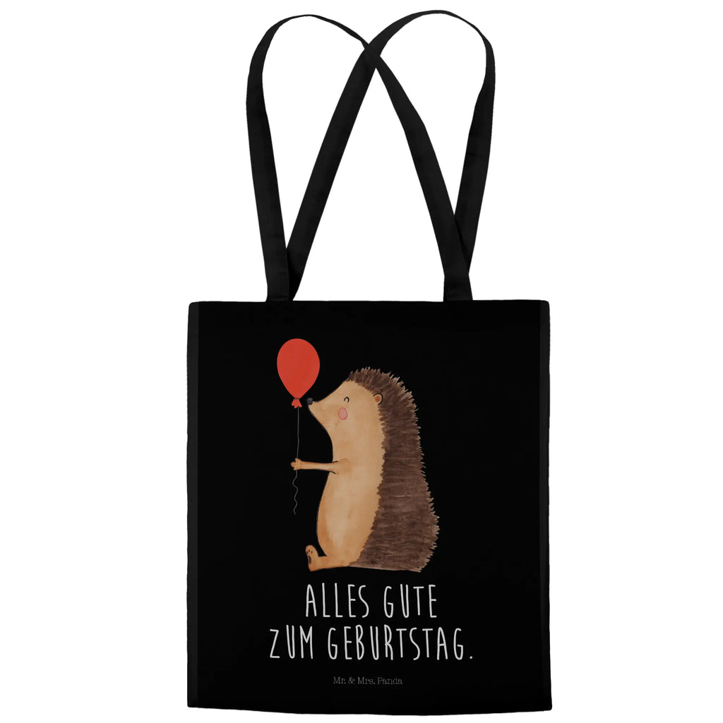 Tragetasche Igel Luftballon Jutetasche, Einkaufstasche, Stoffbeutel, Schultertasche, Laptoptasche, Beuteltasche, Tasche, Umhängetasche, Badetasche, Shopper, Stofftasche, Jutebeutel, Einkaufstüte, Tragetasche, Strandtasche, Beutel, Tiermotive, Gute Laune, lustige Sprüche, Tiere, Geburtstagskind, Geburtstag, Happy Birthday, Herzlichen Glückwunsch, Ballon, Glückwunsch, Igel