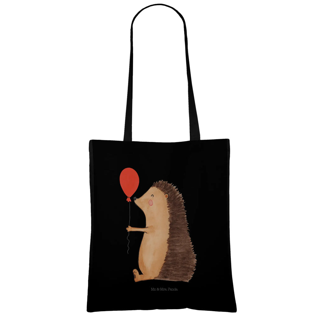 Tragetasche Igel Luftballon Jutetasche, Einkaufstasche, Stoffbeutel, Schultertasche, Laptoptasche, Beuteltasche, Tasche, Umhängetasche, Badetasche, Shopper, Stofftasche, Jutebeutel, Einkaufstüte, Tragetasche, Strandtasche, Beutel, Tiermotive, Gute Laune, lustige Sprüche, Tiere, Geburtstagskind, Geburtstag, Happy Birthday, Herzlichen Glückwunsch, Ballon, Glückwunsch, Igel