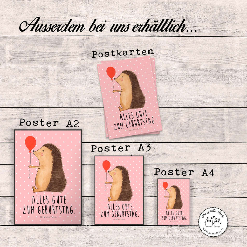 Poster Hedgehog balloon kunstdruck poster, wandkunst, kunstposter, grafikposter, Plakat, Posterdruck, wanddeko, Wandschmuck, Mr. & Mrs. Panda Poster, Wandbild, Bild, Wanddeko Bild, Designposter, Poster, Wandposter, Bild für Wand, Deko Bild, drucke, Wanddekoration, Kunstdruck, wanddruck, kunst für die wand, Gute Laune, Tiermotive, Tiere, Lustige Sprüche, Happy Birthday, Geburtstagskind, Geburtstag, Igel, Glückwunsch, Ballon, Herzlichen Glückwunsch