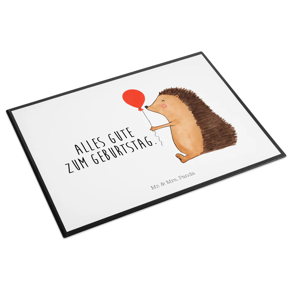 Schreibtischunterlage Igel mit Luftballon Büroartikel, Schreibtisch Unterlagen, Schreibunterlage, Bürobedarf, Schreibwaren, Schreibtischunterlage Groß, Schreibtischauflage, Tiermotive, Gute Laune, lustige Sprüche, Tiere, Glückwunsch, Ballon, Igel, Herzlichen Glückwunsch, Geburtstagskind, Happy Birthday, Geburtstag