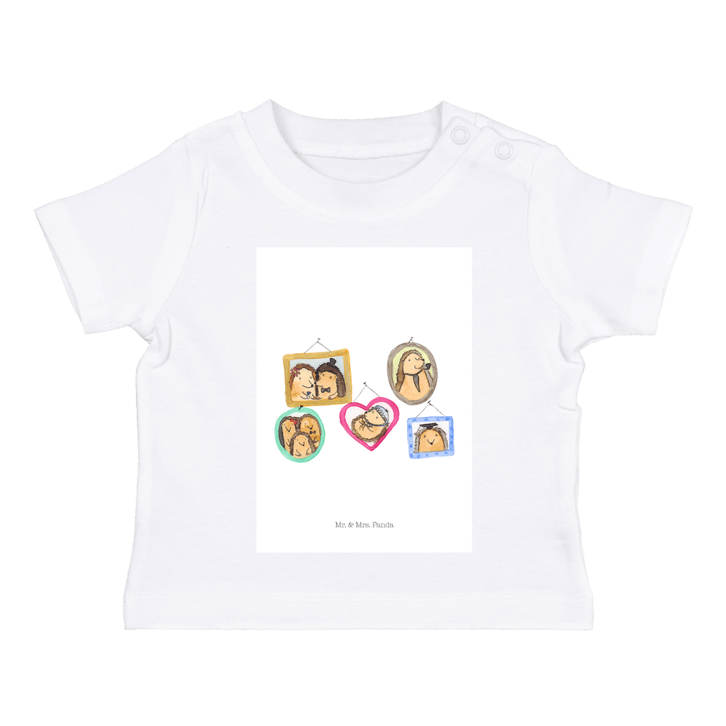 Organic Baby Shirt Igel Familie Baby T-Shirt, Jungen Baby T-Shirt, Mädchen Baby T-Shirt, Shirt, Familie, Vatertag, Muttertag, Bruder, Schwester, Mama, Papa, Oma, Opa, Liebe, Igel, Bilder, Zusammenhalt, Glück