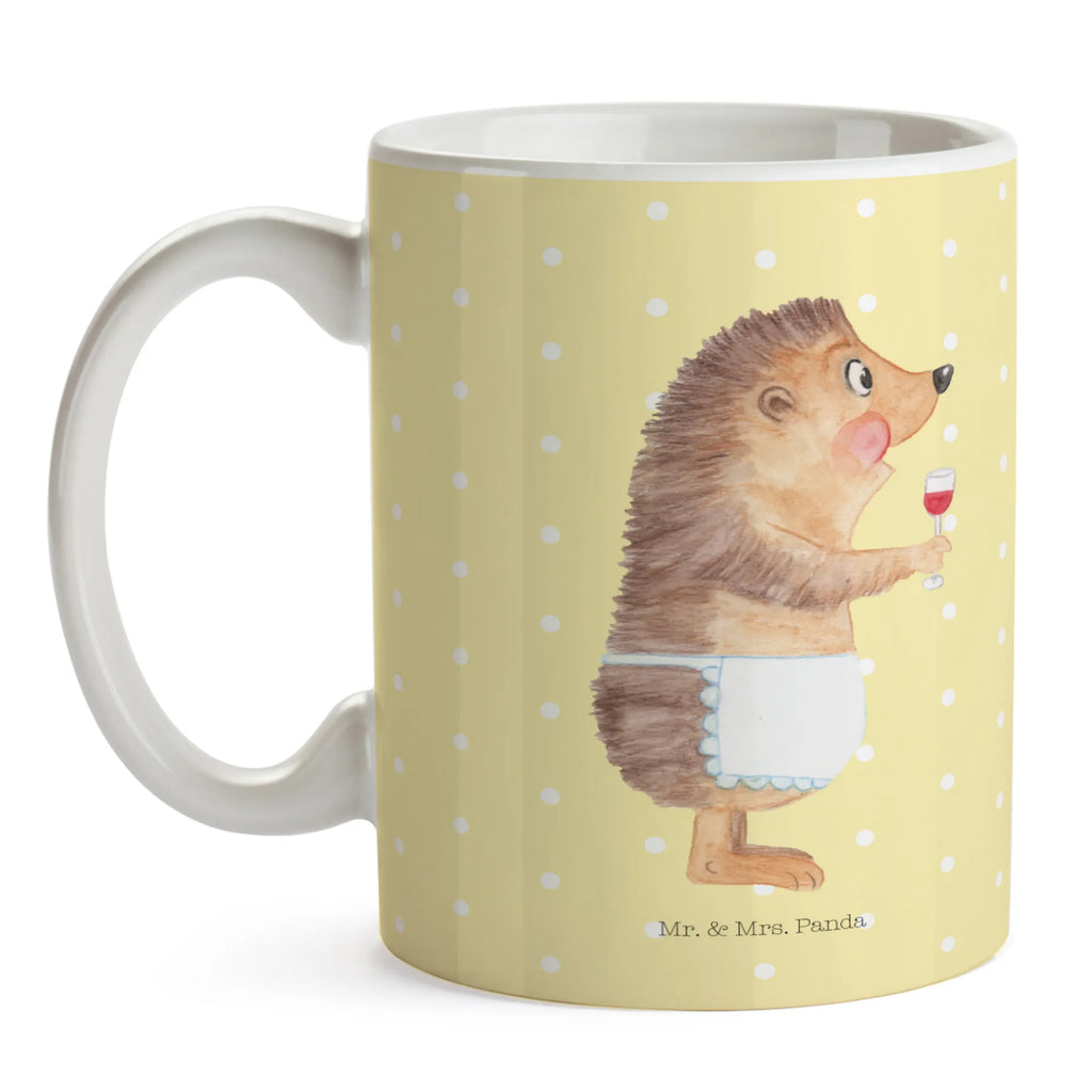Kubek jeż wino Bürotasse, Keramiktasse, Porzellantasse, Tasse mit Motiven, Tasse, Kaffeetasse, Teetasse, Tasse mit Zitaten, Geschenktasse, Tiermotive, Gute Laune, lustige Sprüche, Tiere, Weinglas, Geschenk Weinliebhaber, Wein Deko, Wein trinken, Wein Spruch, Igel, Geschenk Weintrinker, Weißwein, Rotwein