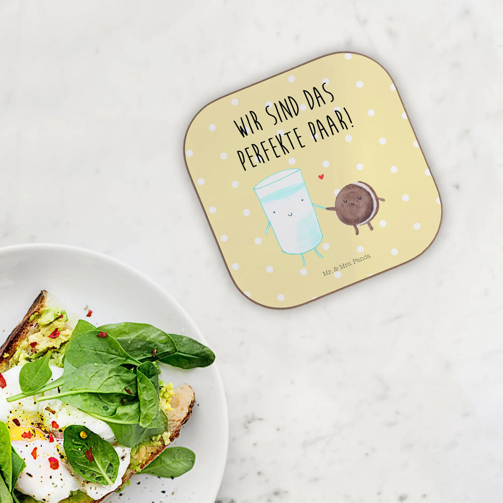 Podkładka mleko ciastko Motywy zwierzęce, dobra energia, zabawne powiedzonka, zwierzęta