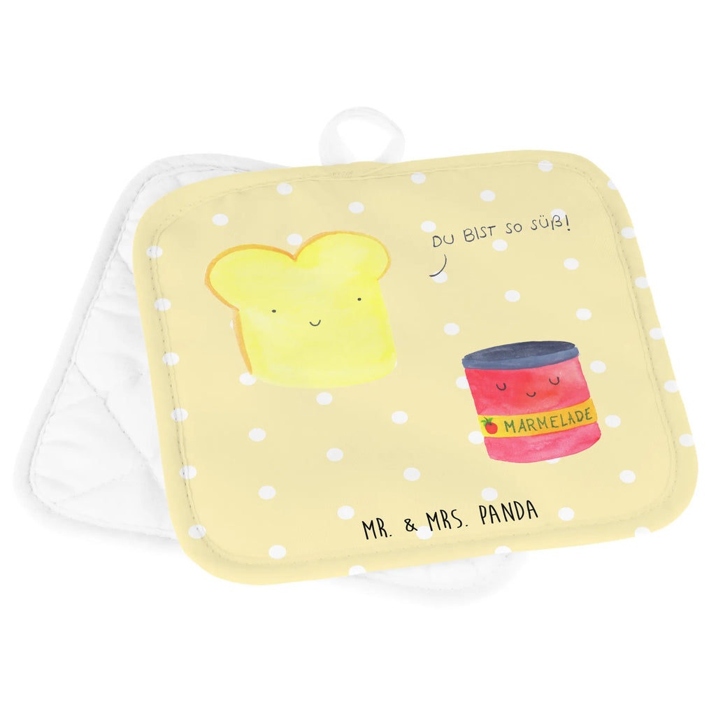 2er Set Topflappen  Toast Marmelade Topflappenset, Topflappen, 2er Set Topflappen, Topfhandschuhe, Topfuntersetzer, Topflappen 2er Set, Topflappen Set, topfhalter, Gute Laune, Tiermotive, Tiere, Lustige Sprüche, Küche Spruch, Küche Deko, Toast, Frühstück Einladung, Toastbrot, Brot, Dreamteam, Süße Postkarte, Süß, Marmelade