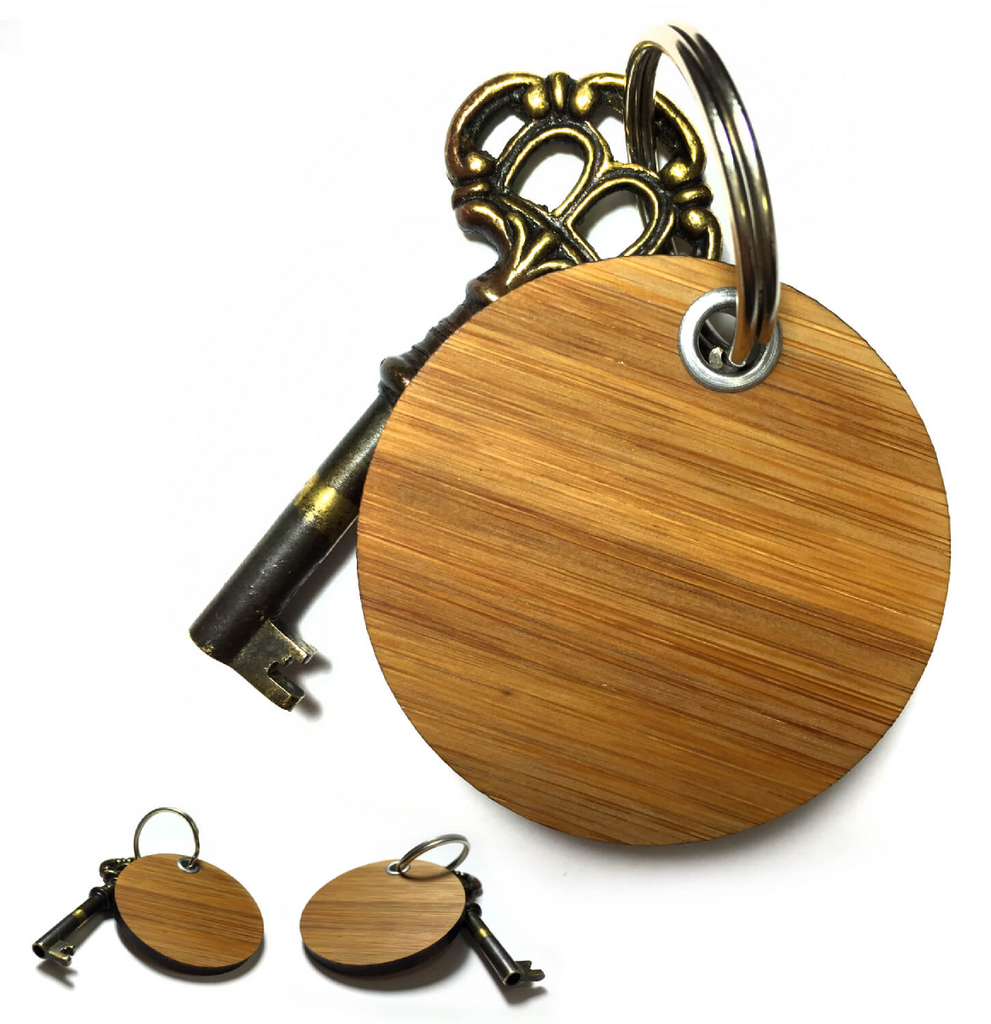 Schlüsselanhänger Cottbus Schlüsselanhänger, Anhänger, Taschenanhänger, Glücksbringer, Kreis graviert, Gravur, graviert