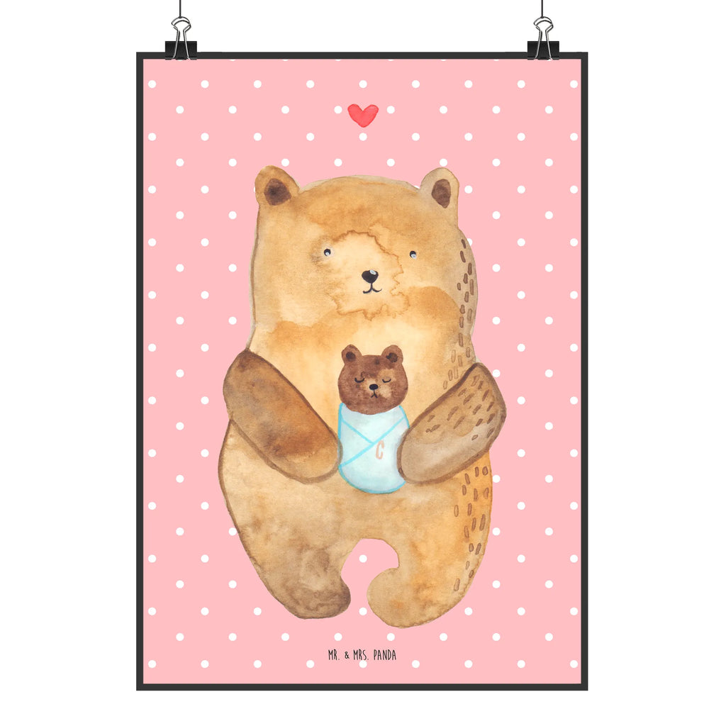 Poster Bär Baby Wandposter, Posterdruck, wanddeko, Designposter, grafikposter, Plakat, Wandschmuck, Bild, wanddruck, Mr. & Mrs. Panda Poster, drucke, wandkunst, Kunstdruck, kunstposter, Wanddeko Bild, Wanddekoration, kunst für die wand, Bild für Wand, Poster, Deko Bild, kunstdruck poster, Wandbild, Teddybär, Bär, Teddy, Geburt, Mutter, Enkelin, Glückwunsch, Neffe, Täufling, Eltern, Taufe, Nichte, Geburtstag, Enkel, Baby