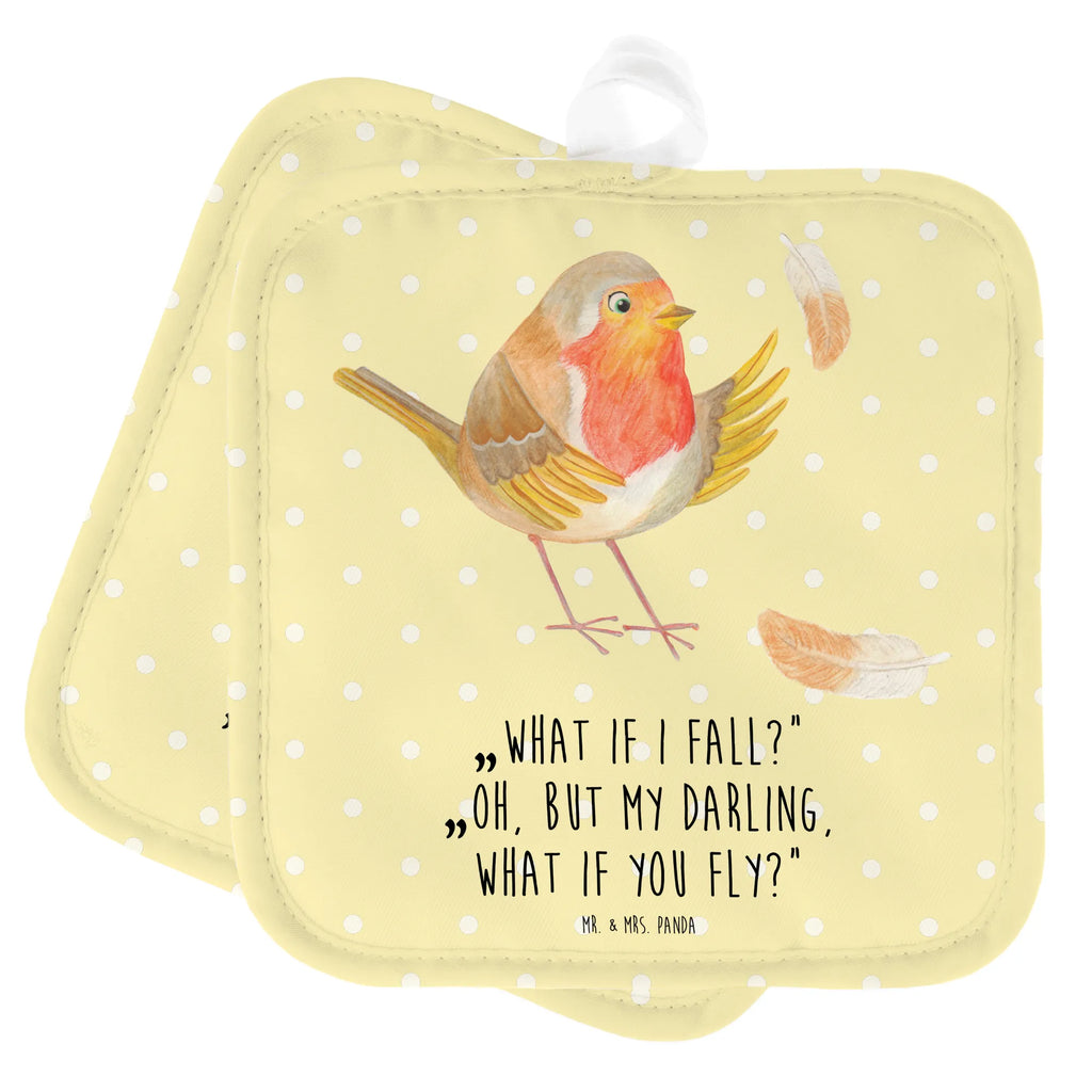 2er Set Topflappen  Rotkehlchen mit Federn Topflappen mit Spruch, Topflappenset, Ofenhandschuh, Topfuntersetzer, Topfhandschuhe, Schöne Topflappen, Topflappen 2er Set, Topfhandschuh, Topflappen lustig, Topflappen, Topflappen Set, Ofenhandschuhe, Tiermotive, Gute Laune, lustige Sprüche, Tiere, Motivation Sprüche, Spruch Mut, Motivationsbilder, fliegen, Spruch Motivation, What if i fall, Rotkehlchen, Vogel