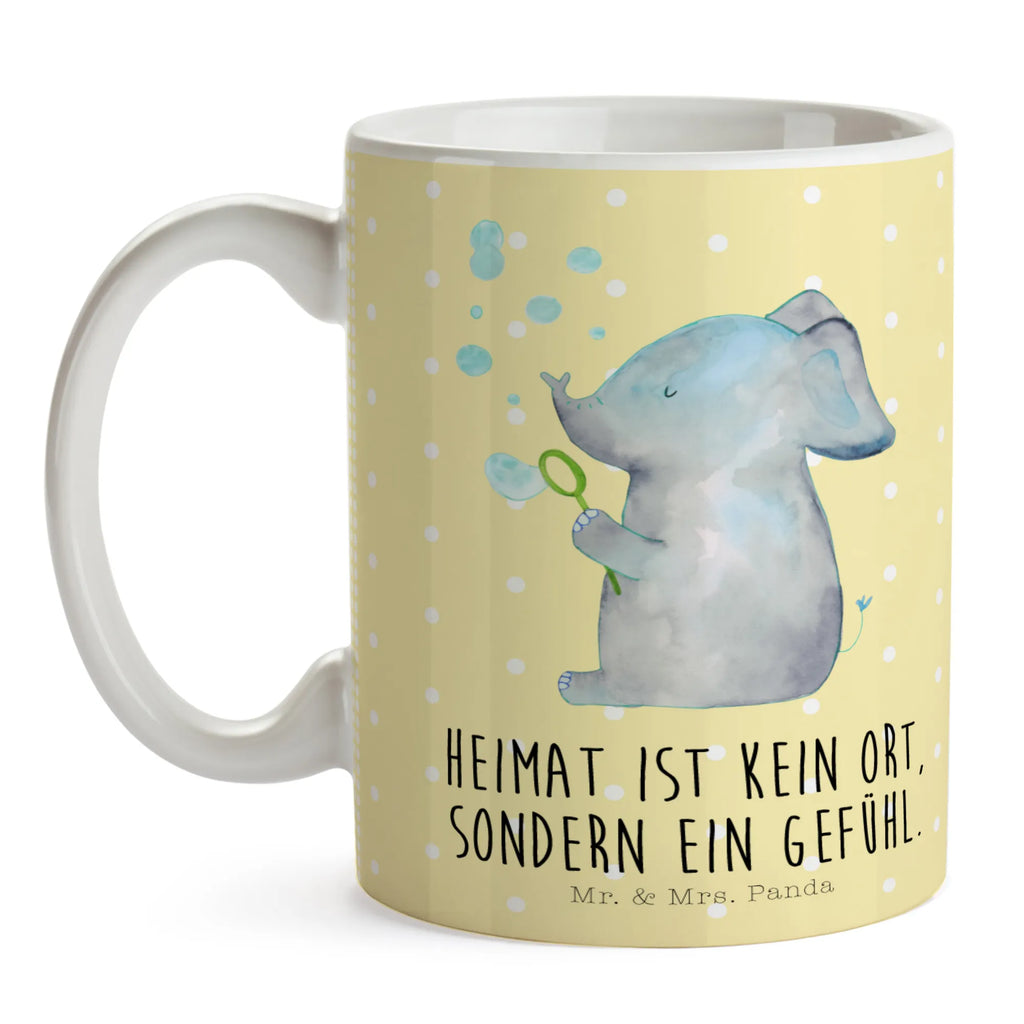 Tasse Elefant Seifenblasen Tasse mit Motiven, Geschenktasse, Porzellantasse, Kaffeetasse, Keramiktasse, Bürotasse, Tasse mit Zitaten, Teetasse, Tasse, Tiermotive, Gute Laune, lustige Sprüche, Tiere, Gefühl. Daheim, Liebesspruch, Dickhäuter, Liebe, Elefanten, Seifenblasen, Heimat, Liebesbeweis, Rüsseltier, Elefant