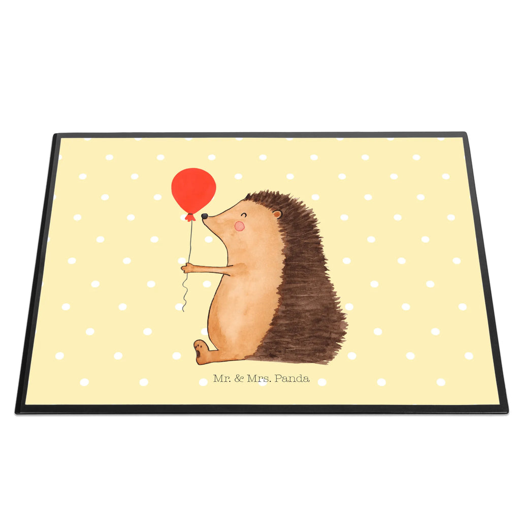 Schreibtischunterlage Igel mit Luftballon Büroartikel, Schreibtisch Unterlagen, Schreibunterlage, Bürobedarf, Schreibwaren, Schreibtischunterlage Groß, Schreibtischauflage, Tiermotive, Gute Laune, lustige Sprüche, Tiere, Glückwunsch, Ballon, Igel, Herzlichen Glückwunsch, Geburtstagskind, Happy Birthday, Geburtstag