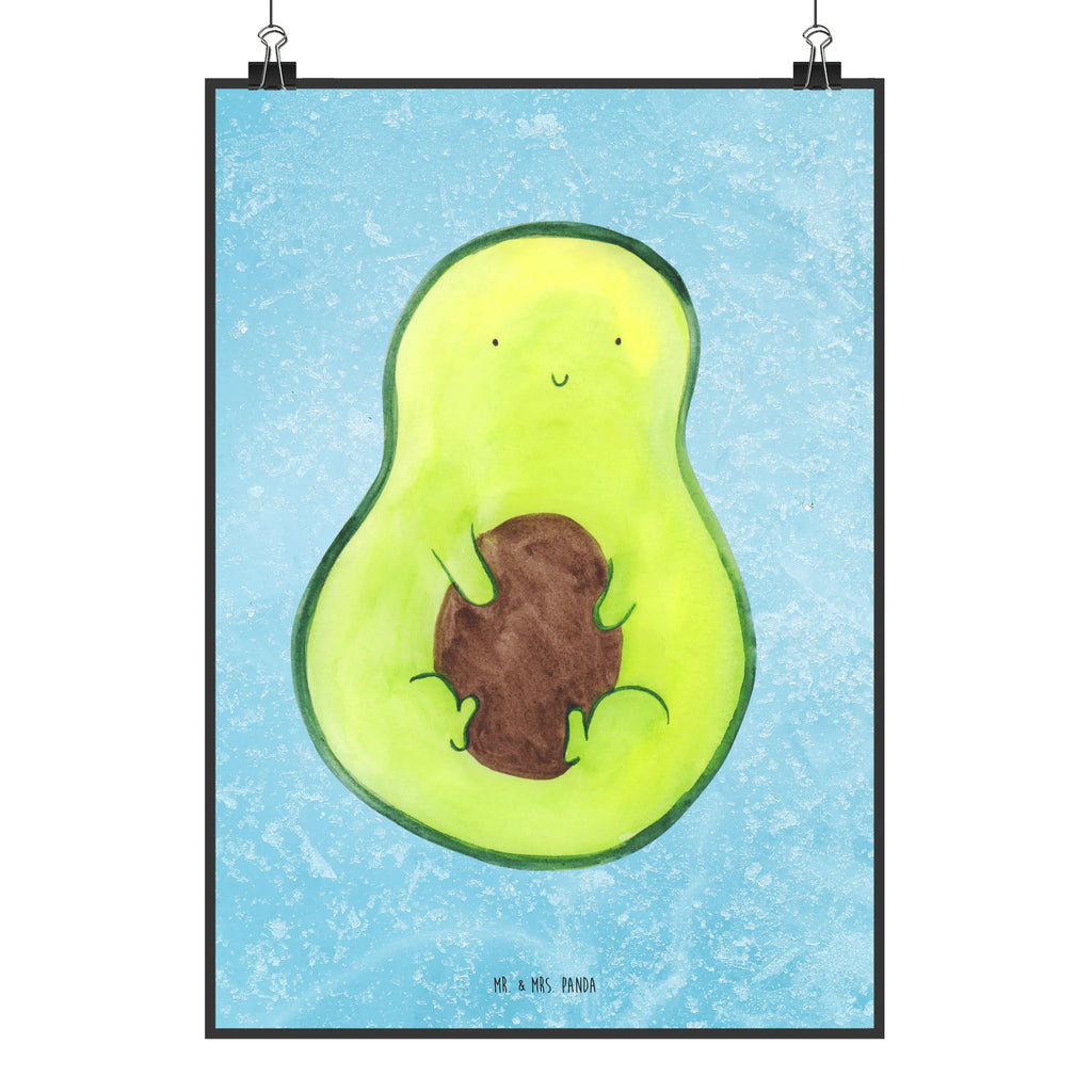 Poster avocado core Kinderposter, Raumdekoration, Kunstdruck, Mr. & Mrs. Panda Poster, Handgemaltes Poster, Poster, Wanddeko Bild, Wanddeko, Wanddekoration, Designposter, Küchenposter, Bild, Wandposter, Posterdruck, Avocado, Veggie, Vegan, Gesund, Avocadokern, Kern, Avokado, Pflanze, Spruch Leben