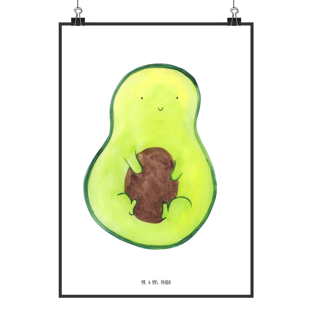 Poster avocado core Kinderposter, Raumdekoration, Kunstdruck, Mr. & Mrs. Panda Poster, Handgemaltes Poster, Poster, Wanddeko Bild, Wanddeko, Wanddekoration, Designposter, Küchenposter, Bild, Wandposter, Posterdruck, Avocado, Veggie, Vegan, Gesund, Avocadokern, Kern, Avokado, Pflanze, Spruch Leben